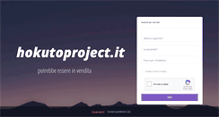 Desktop Screenshot of hokutoproject.it